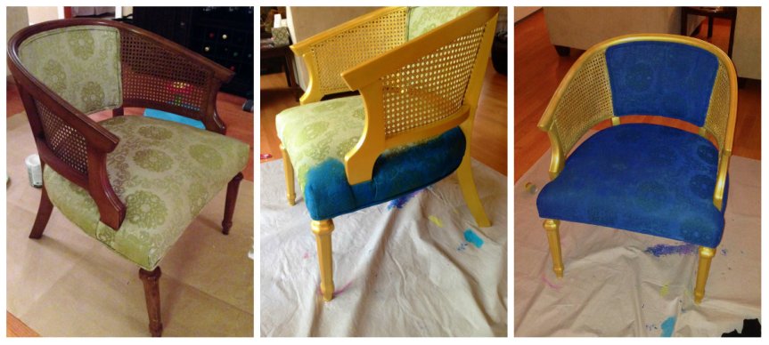 Painting Upholstery
